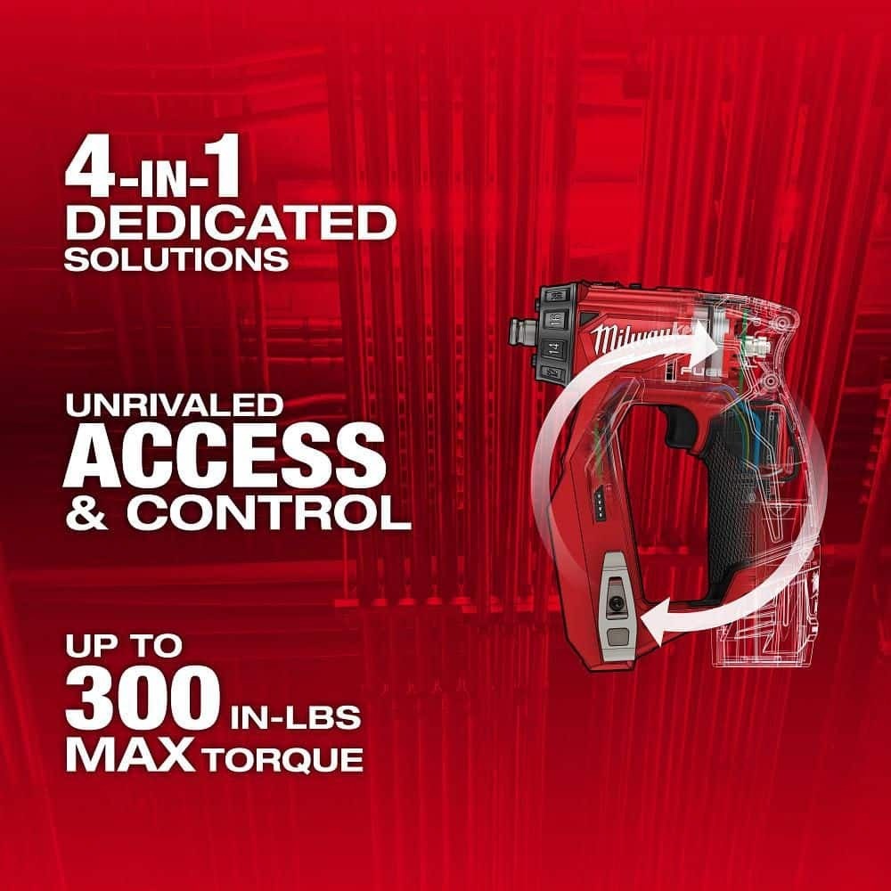 Milwaukee 2505-20 M12 FUEL 4-in-1 Installation Drill/Driver | Tool-Only