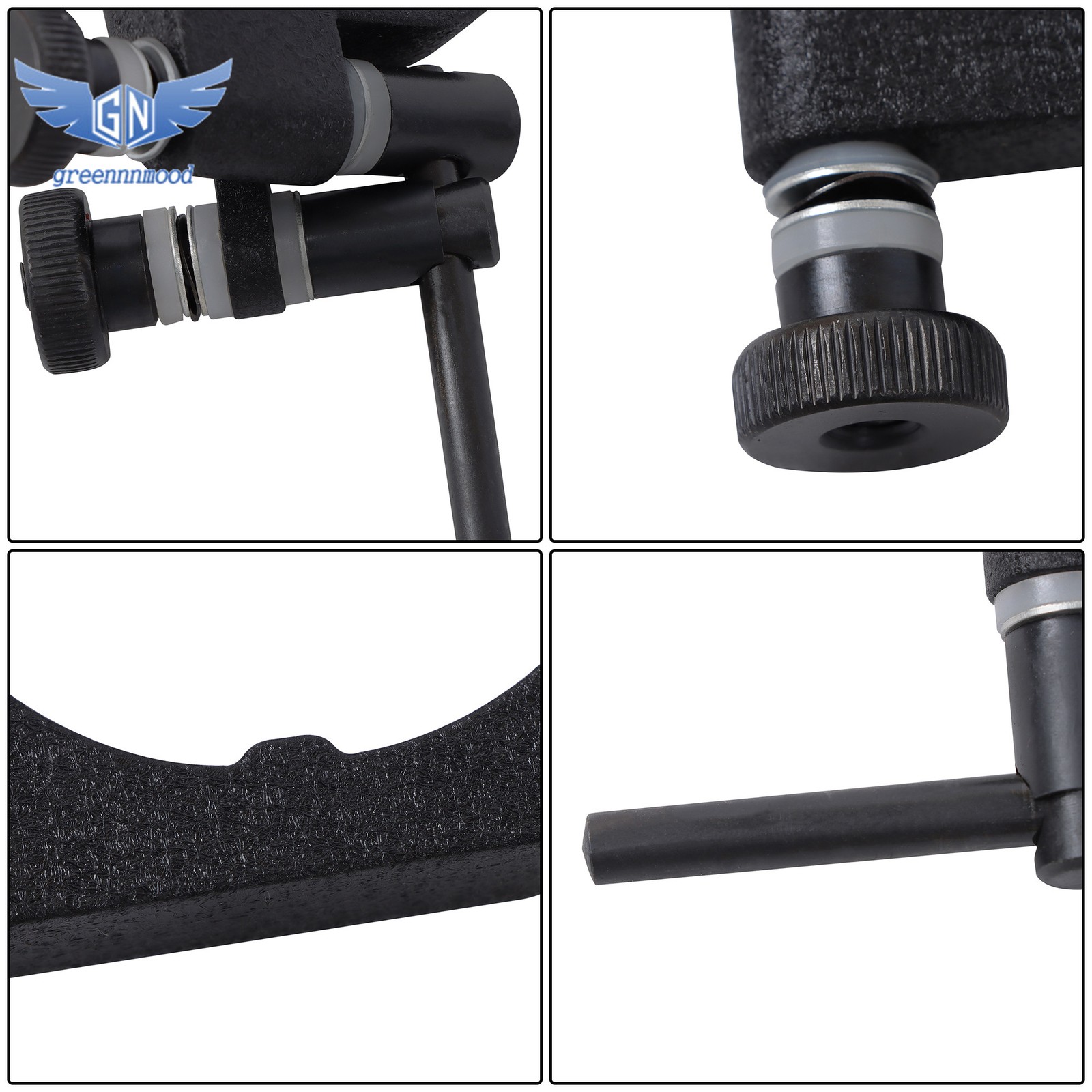 0.0005″ Test Dial Indicator W/ Universal Mill Holder Holder Quill Clamp 1-7/8