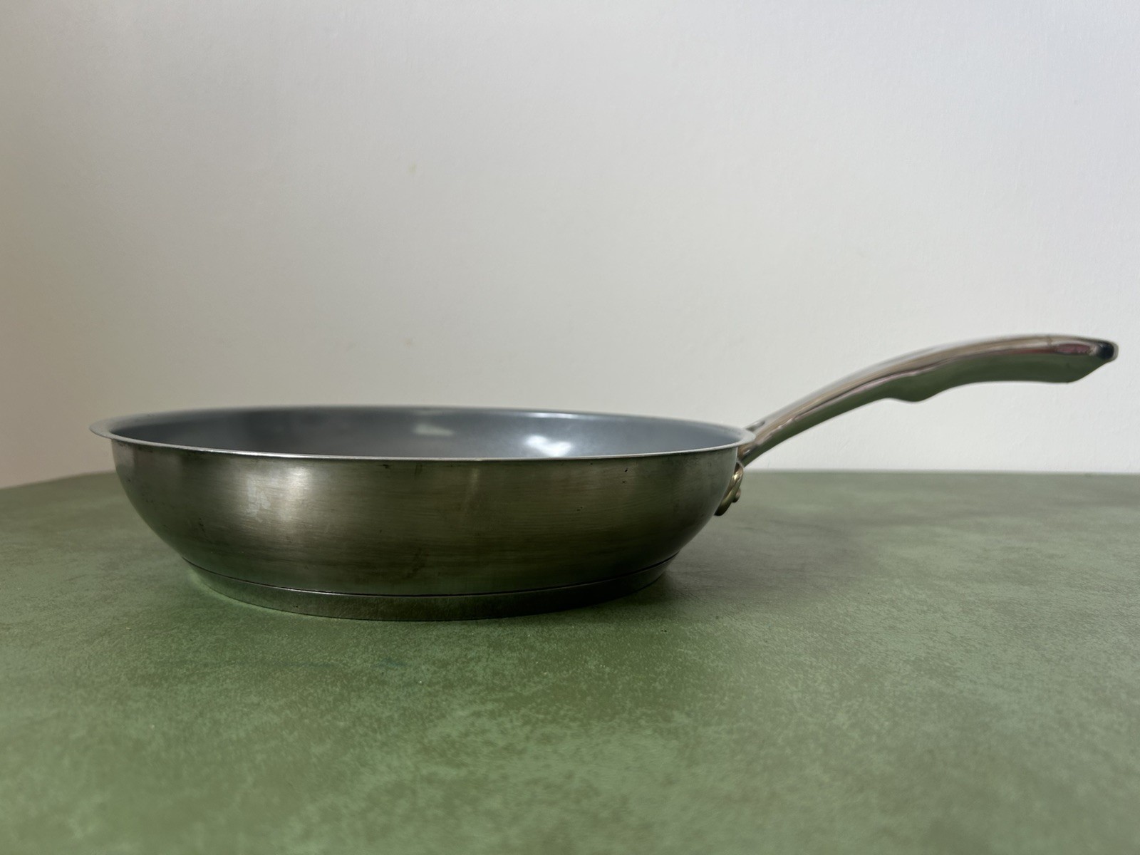 Chantal Induction 21 Steel 10-Inch Frying Pan w/ Ceramic Coating