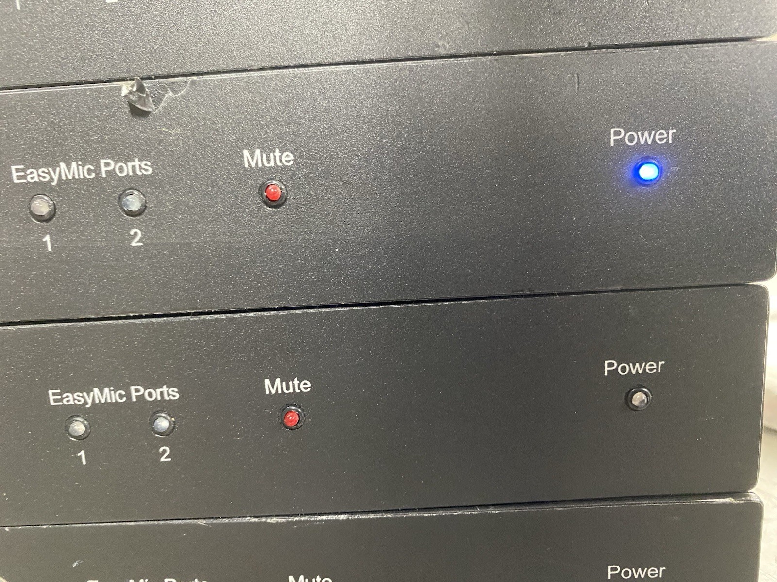 Lot of 4 Vaddio EasyUSB Mixer/Amp 998-8530-000