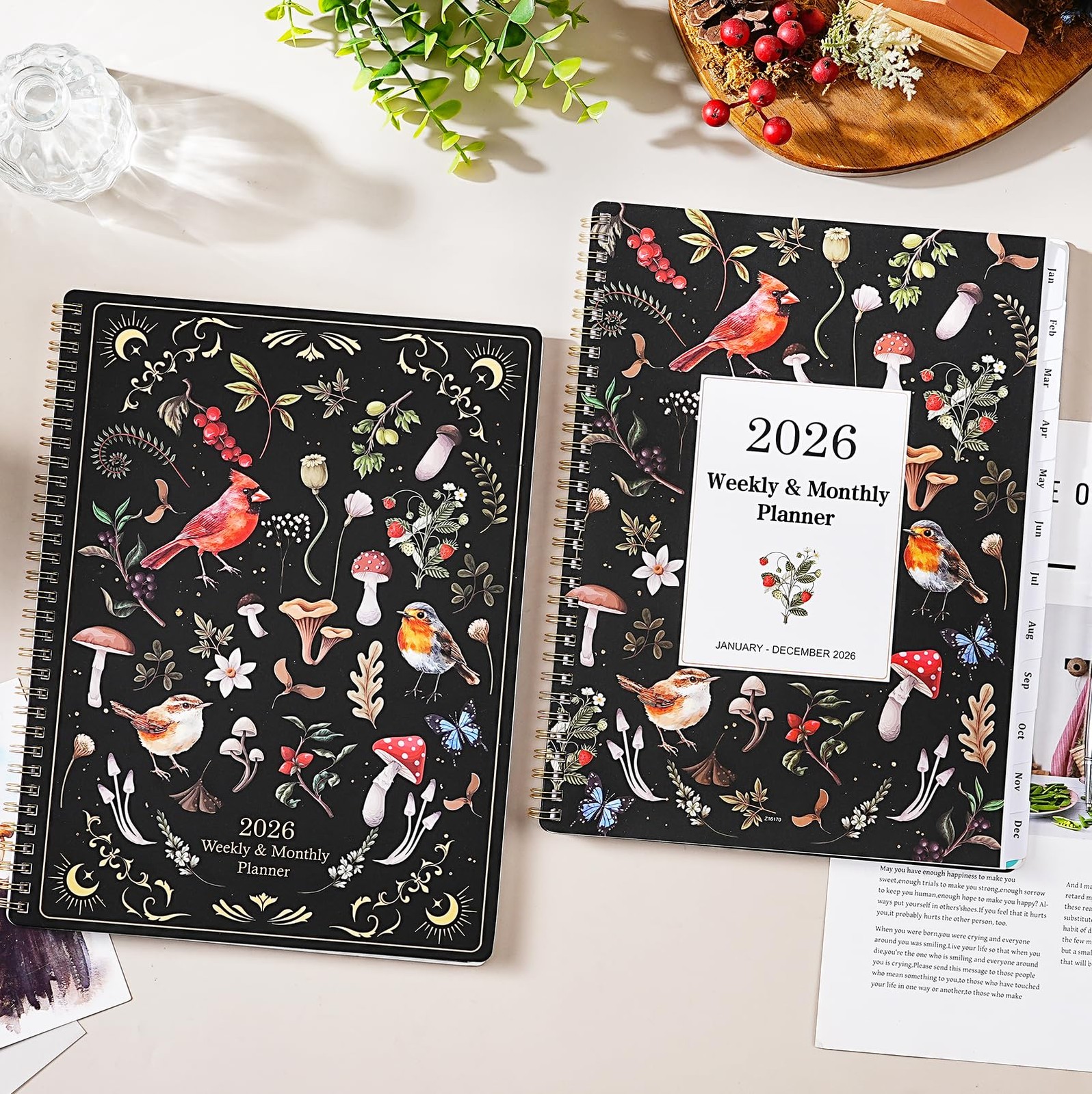 2026 Planner – Planner 2026, 9″ x 11″, Jan 2026 – Dec 2026, 2026 Weekly Monthly
