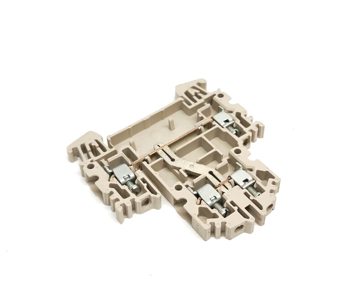 Weidmüller WDK 4N V Terminal Block 4mm 800V 32A Dark Beige 1041910000 LOT OF 10