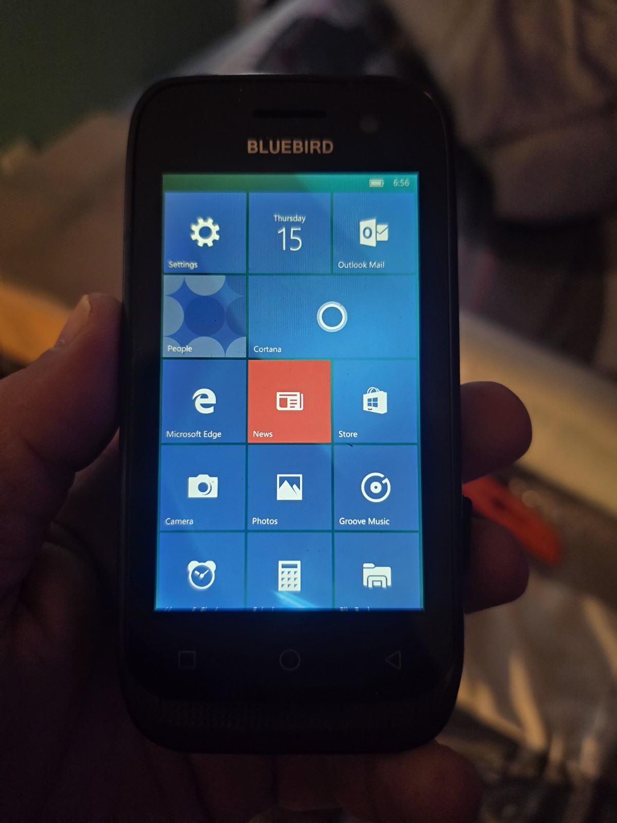Bluebird EF400 Rugged Portable Terminal Computer Barcode Scanner Smartphone