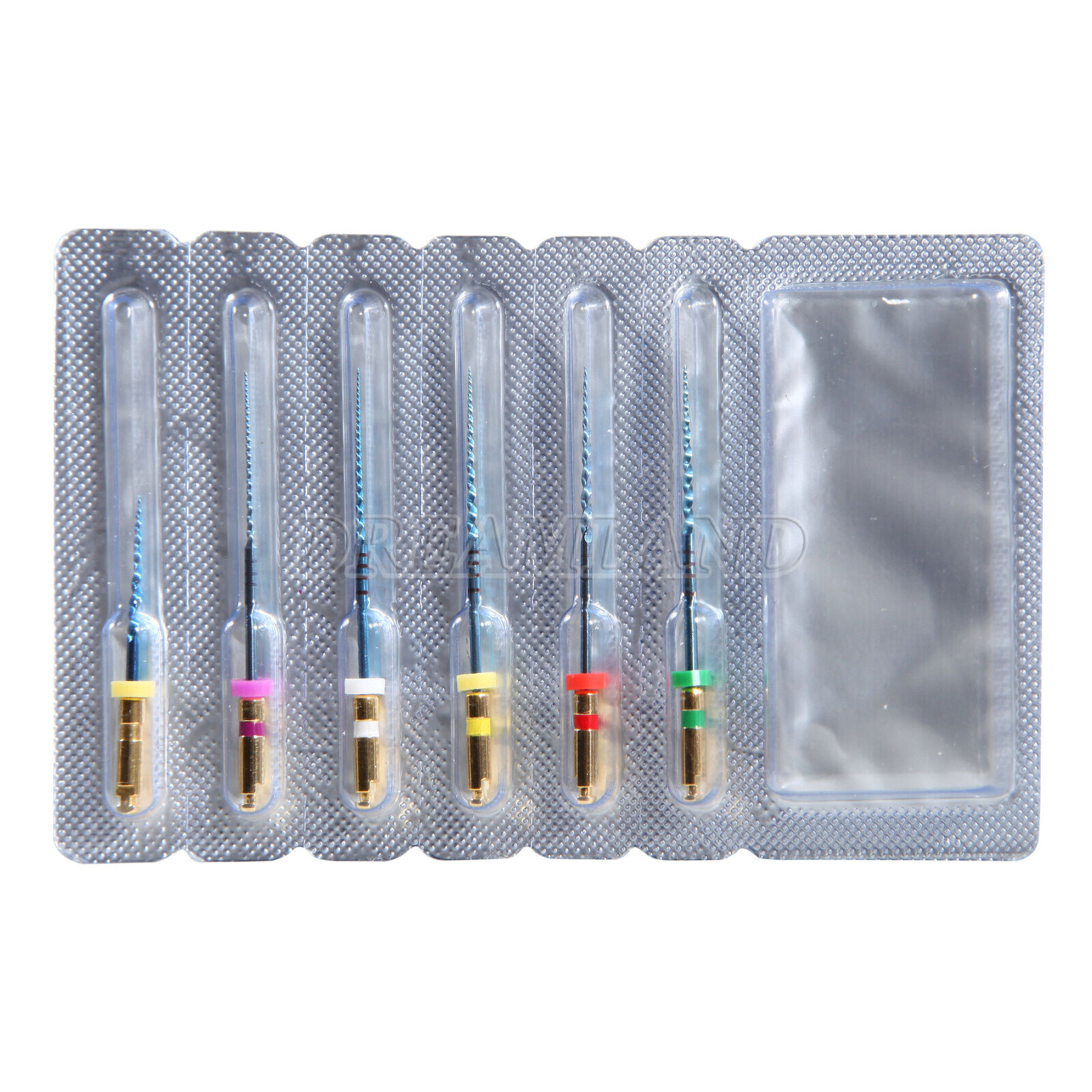 6pcs/pack Dental Endo Root Canal Super Taper Rotary Niti Files 21/25mm/31mm