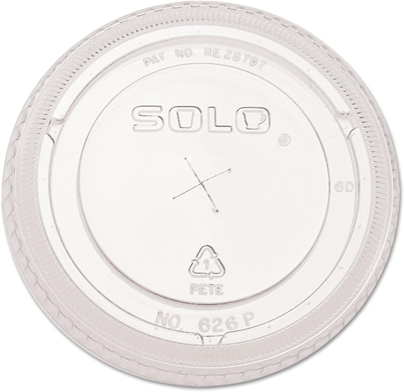 Cup Company – Ultra Clear Flat Cold Cup Lids F/16-24 Oz Cups, PET, 100/Pack
