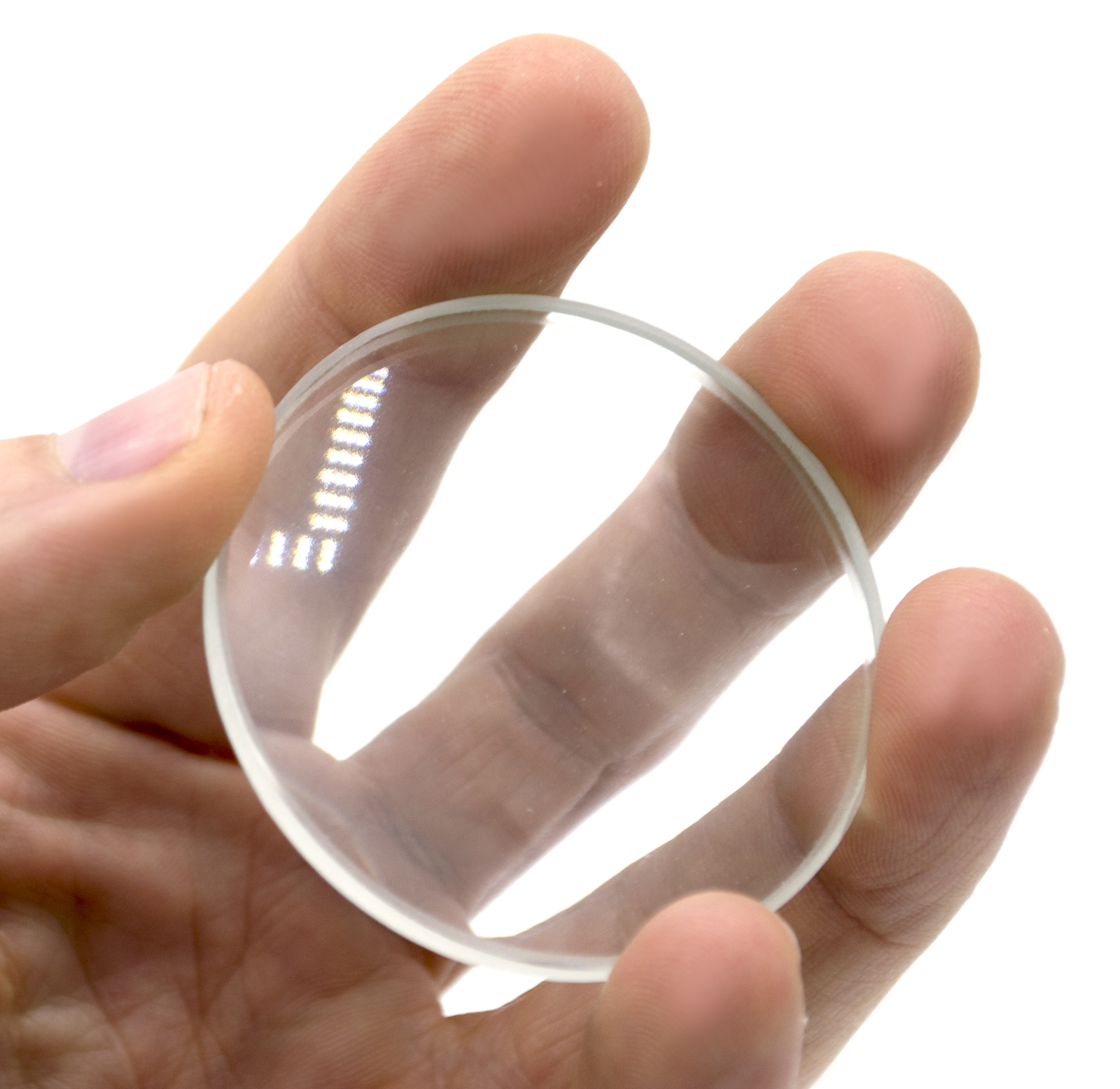 Double Concave Lens, 200mm Focal Length, 2″ (50mm) Diameter – Eisco Labs