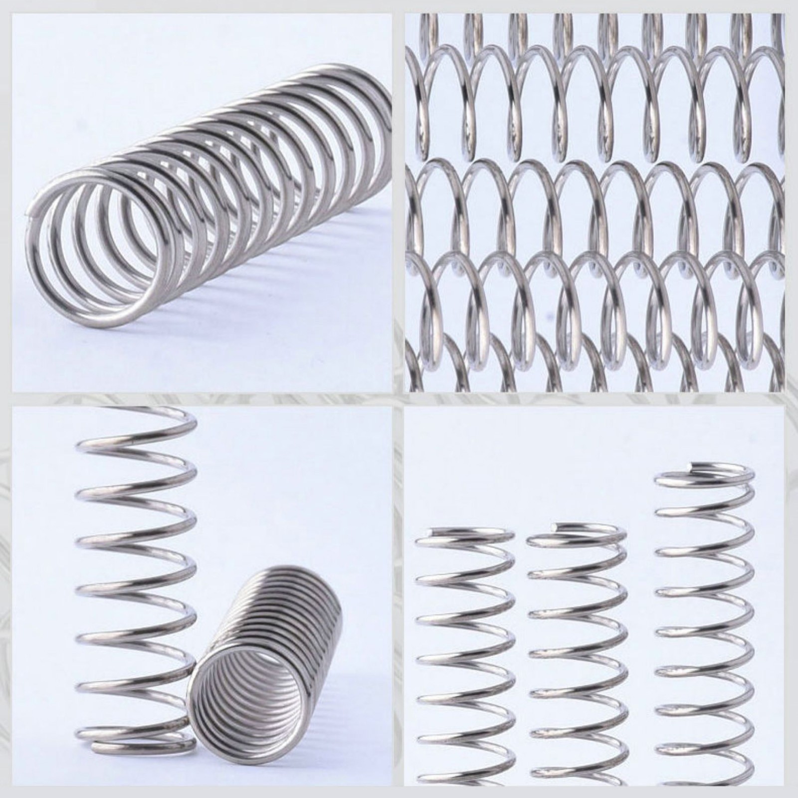10x 0.6/0.7/0.8mm Wire Dia Stainless Steel 304 Compression Pressure Small Spring