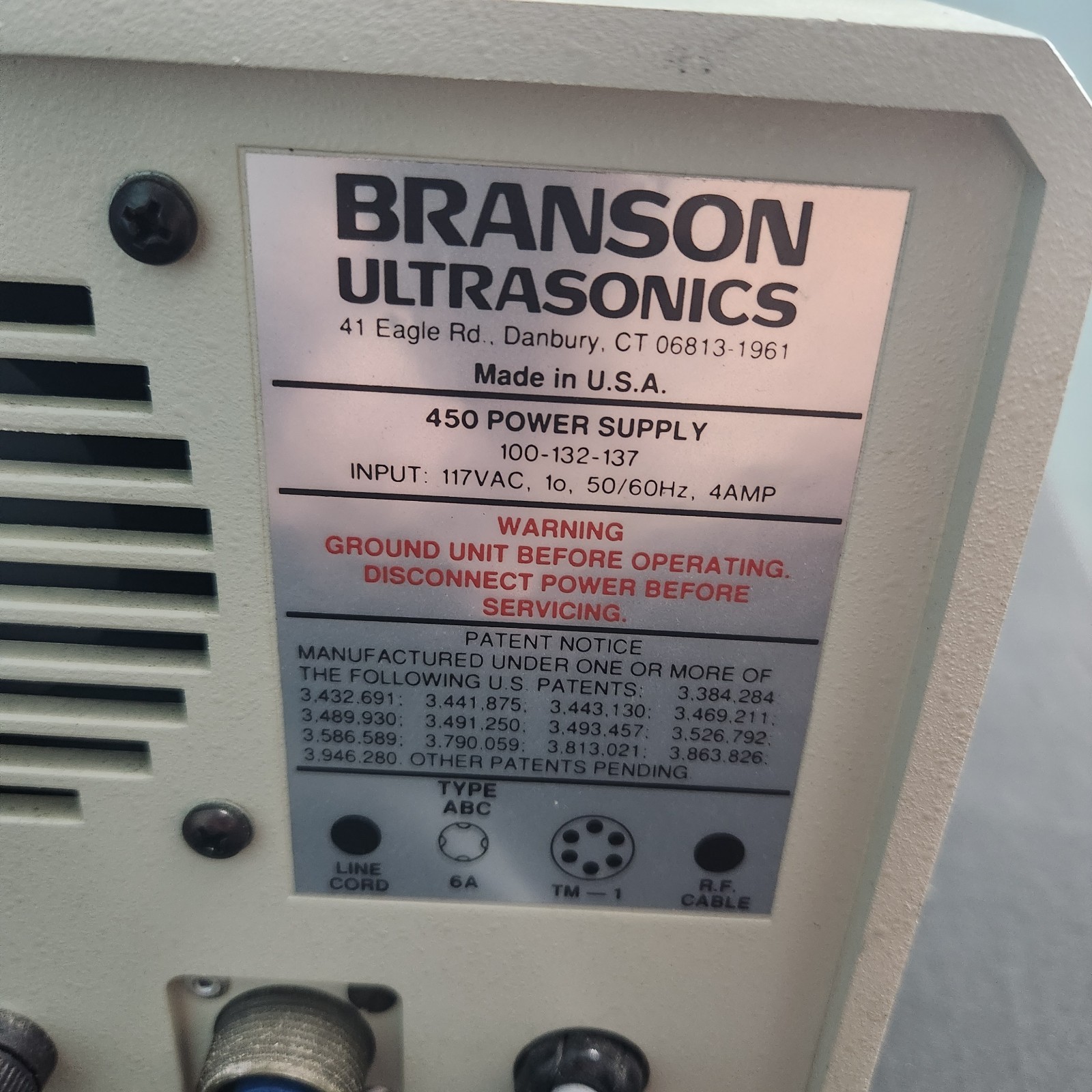Branson Sonifier 450 Branson Ultrasonic Cell Disruptor System +Probe