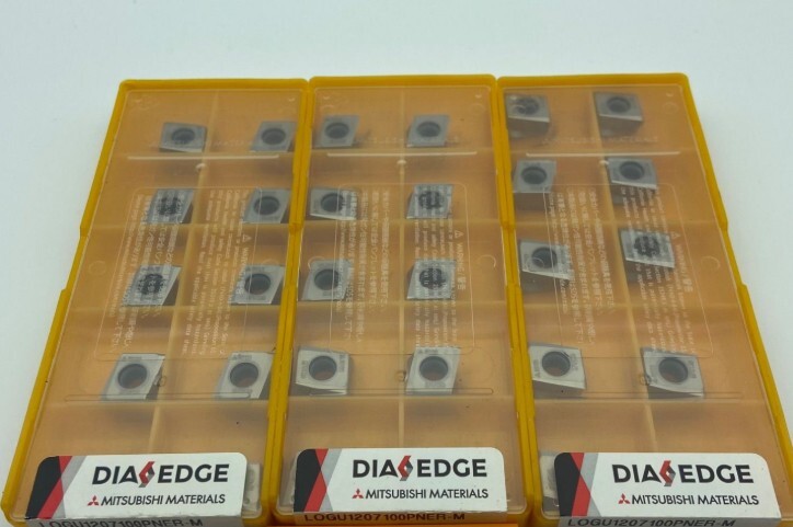 30ps Mitsubishi Carbide Inserts: LOGU1207100PNER-M MP9130