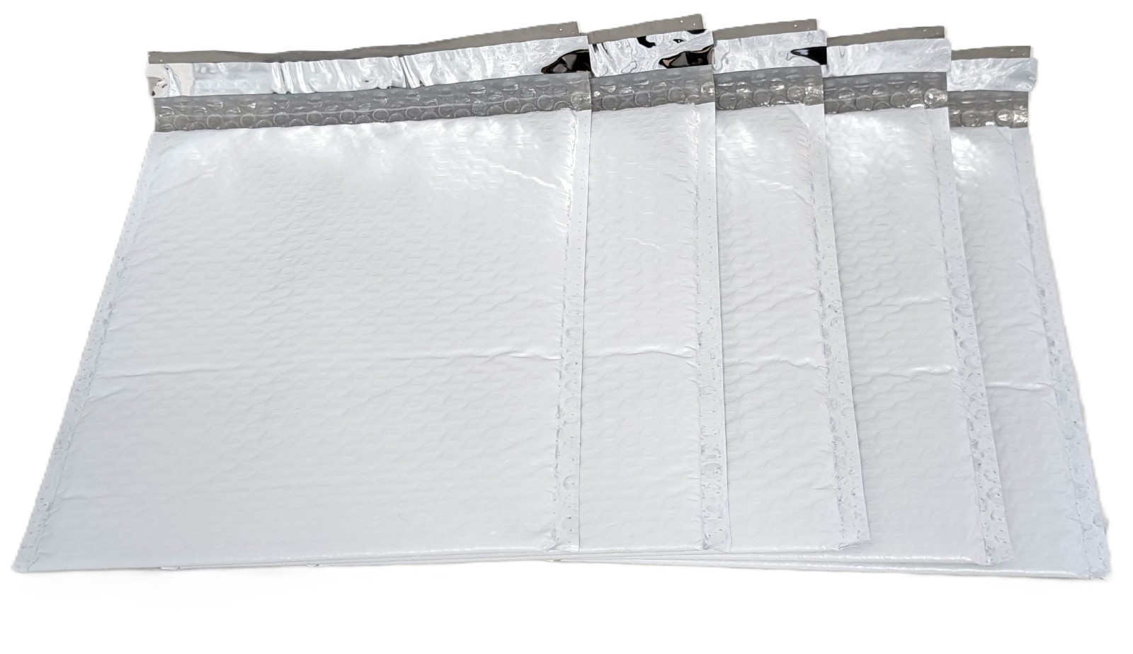 200-Pack WHITE 8.5 x 11″ Padded POLY BUBBLE MAILER Bag shipping #2 mail envelope