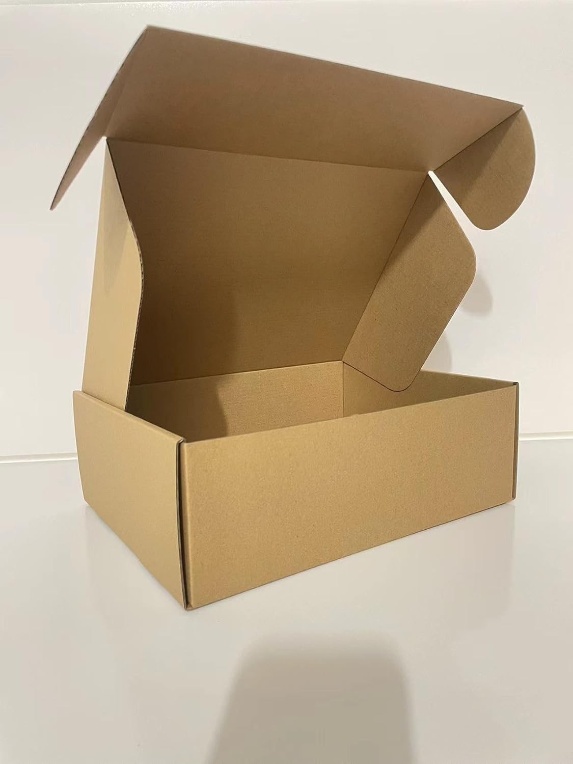 50 Pack 7x5x2in Brown Corrugated Shipping Boxes Cardboard Mailer Packing Boxes B