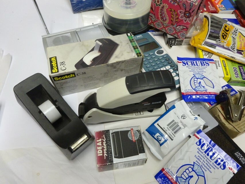 Office supplies Mixed items wholesales Pen, Staples, Calculators, More 50 piece
