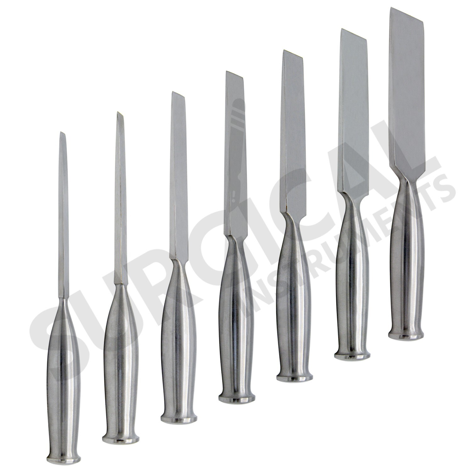 7 Pieces Set of Smith-Peterson Osteotomes Orthopedic Surgical German Grade
