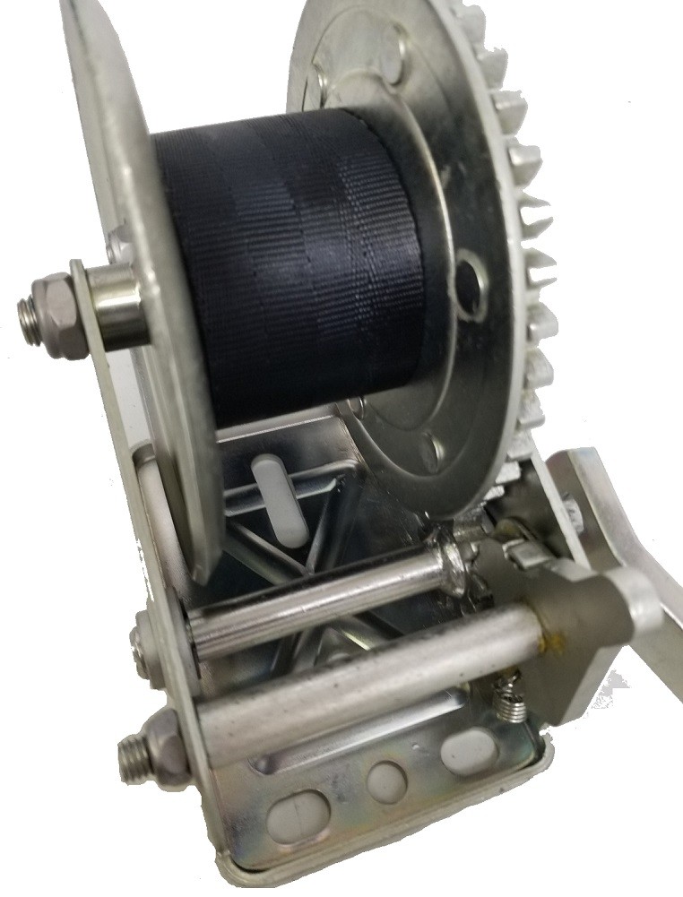 USEDNO RETAIL PACKAGING Fulton Trailer Winch 1500 LB 6inch Handle with 10foot St