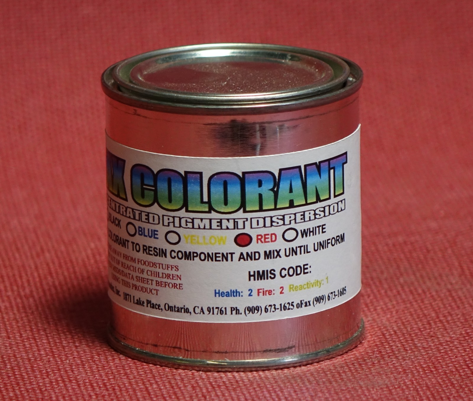 RED COLORANT PASTE 4 EPOXY RESIN COLOR PIGMENTING TINTING COLORING FOR ART POUR^