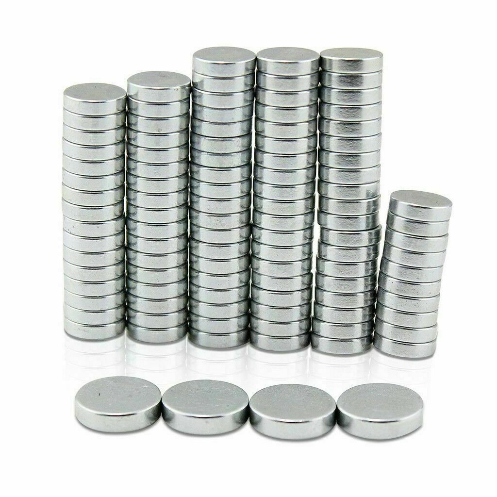 20-200pcs Round N52 Strong Disc Rare Earth Neodymium Magnet Crafts DIY Projects