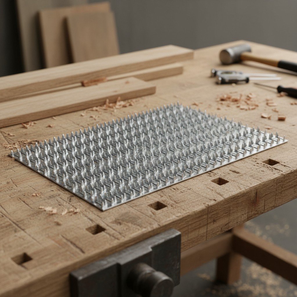 Alloy Steel Truss Brackets 8×10 – 10 Durable Plates for Wood Structure Stability