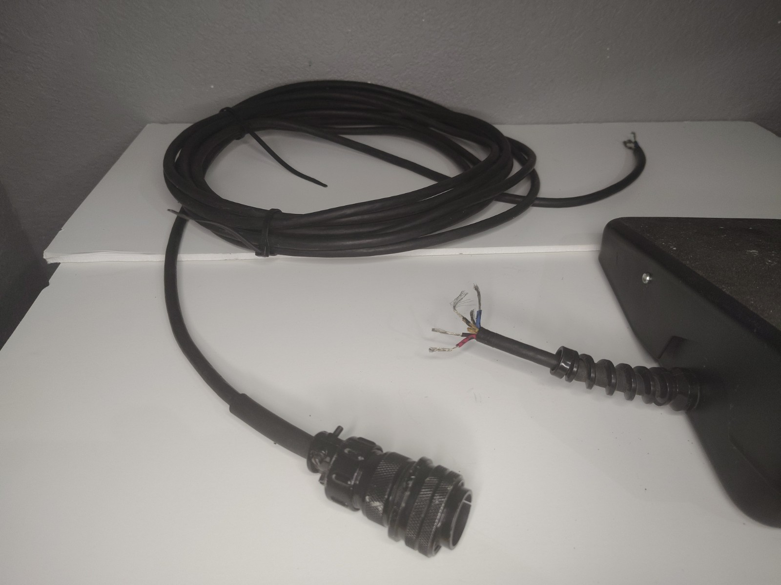 Lincoln Electric K870 Amptrol TIG Foot Pedal Remote Control – Cut Cable – As Is