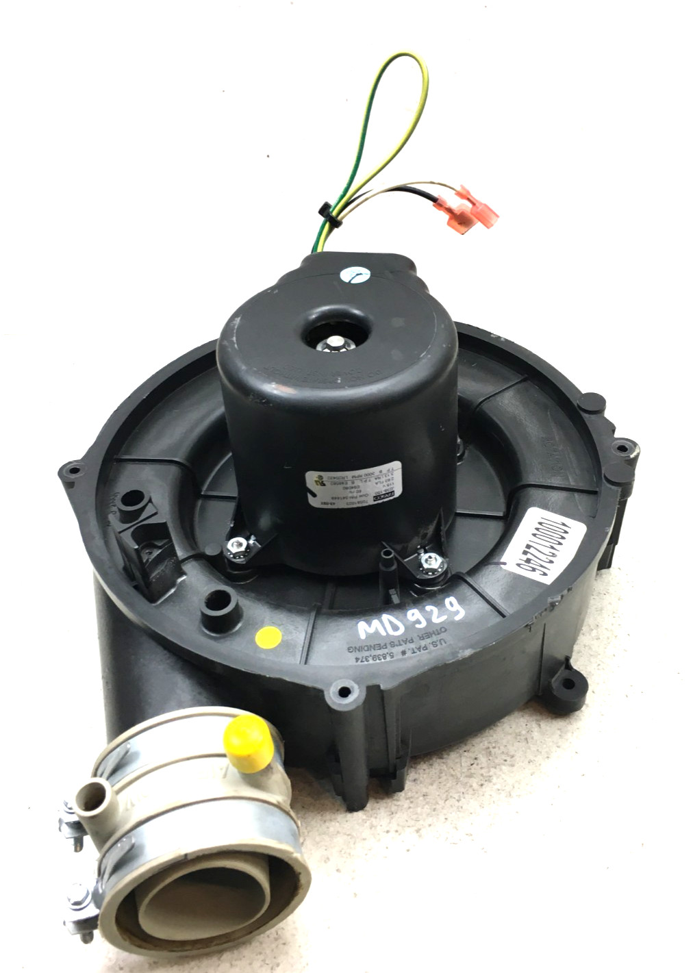 Fasco 70581023 York Furnace Draft Inducer 341449 115V no p/s used #MD929