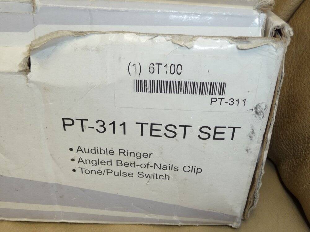 Premier PT-311 Phone Lineman Phone Line Tester Butt Set Used Excellent