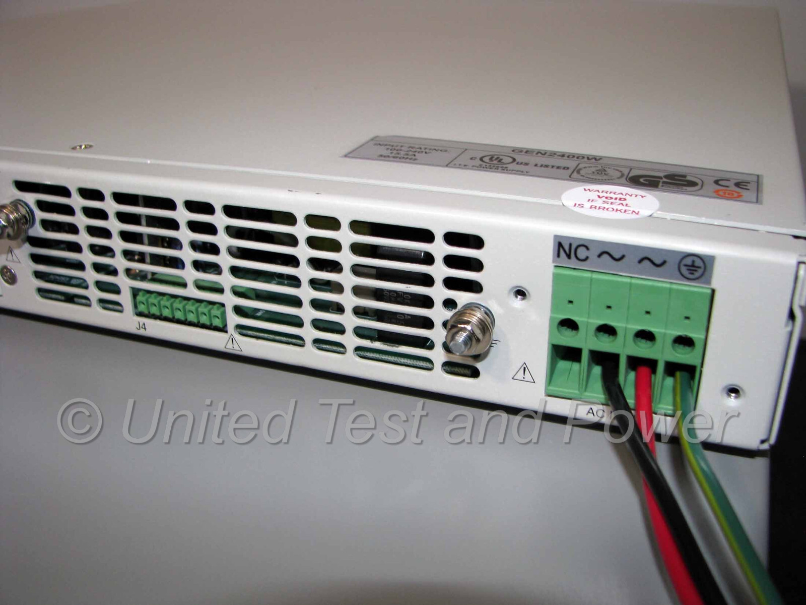 TDK Lambda GEN2400W GEN300-8 DC Power Supply. 0-300VDC, 0-8A. 2400 Watt. 1-U