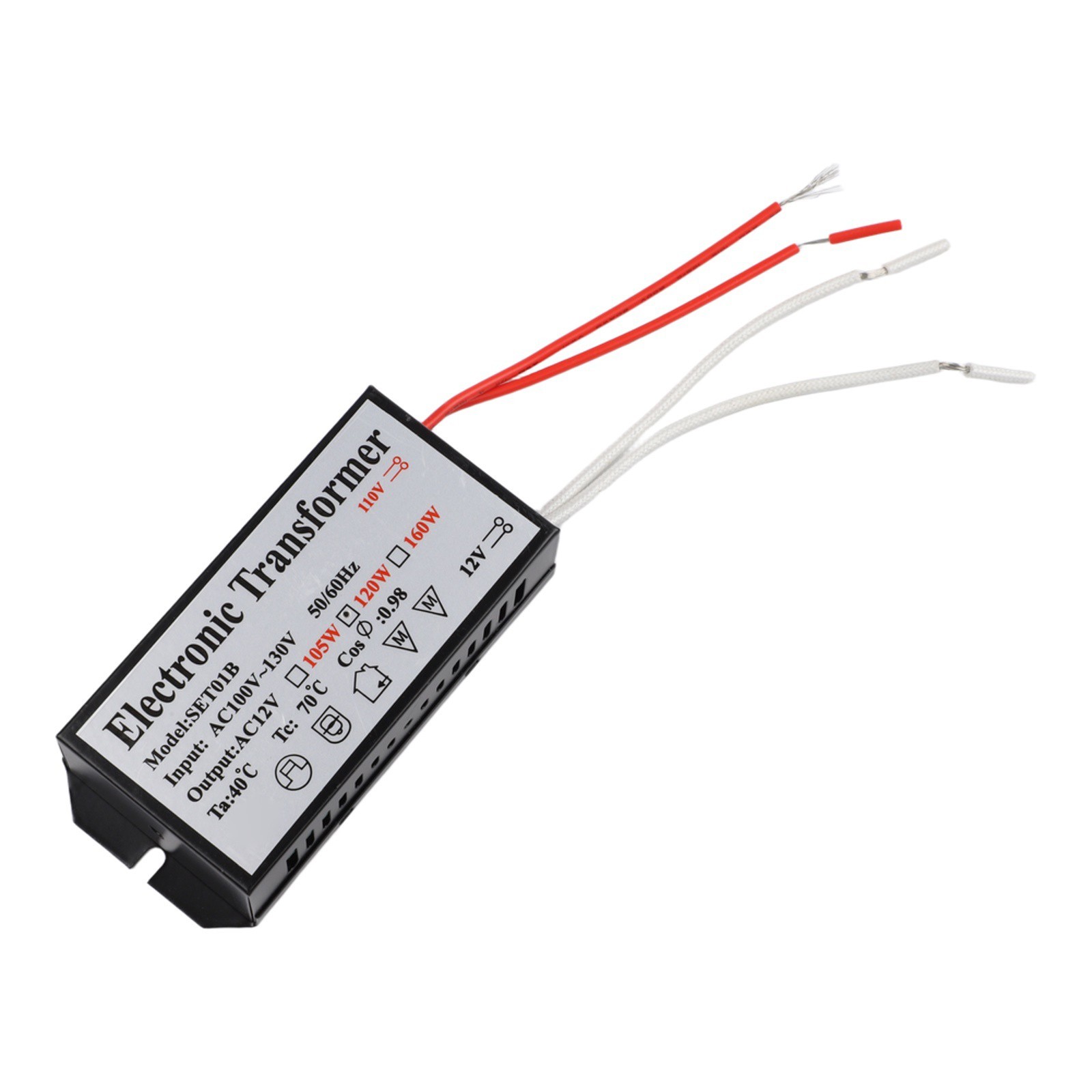 Transformer Out Put Transformer Works With Halogen AC110V~130V 50/60Hz