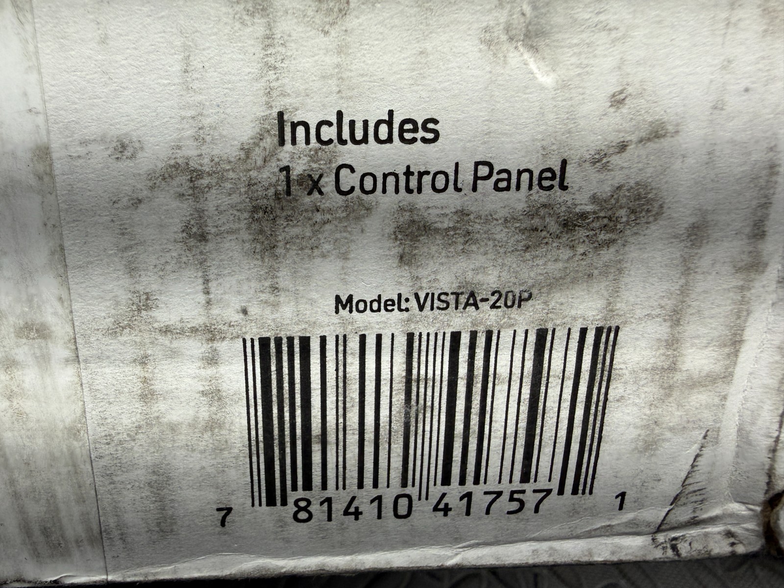 Honeywell VISTA-20P Resideo 8-Zone Plus Series Security Alarm Control Panel