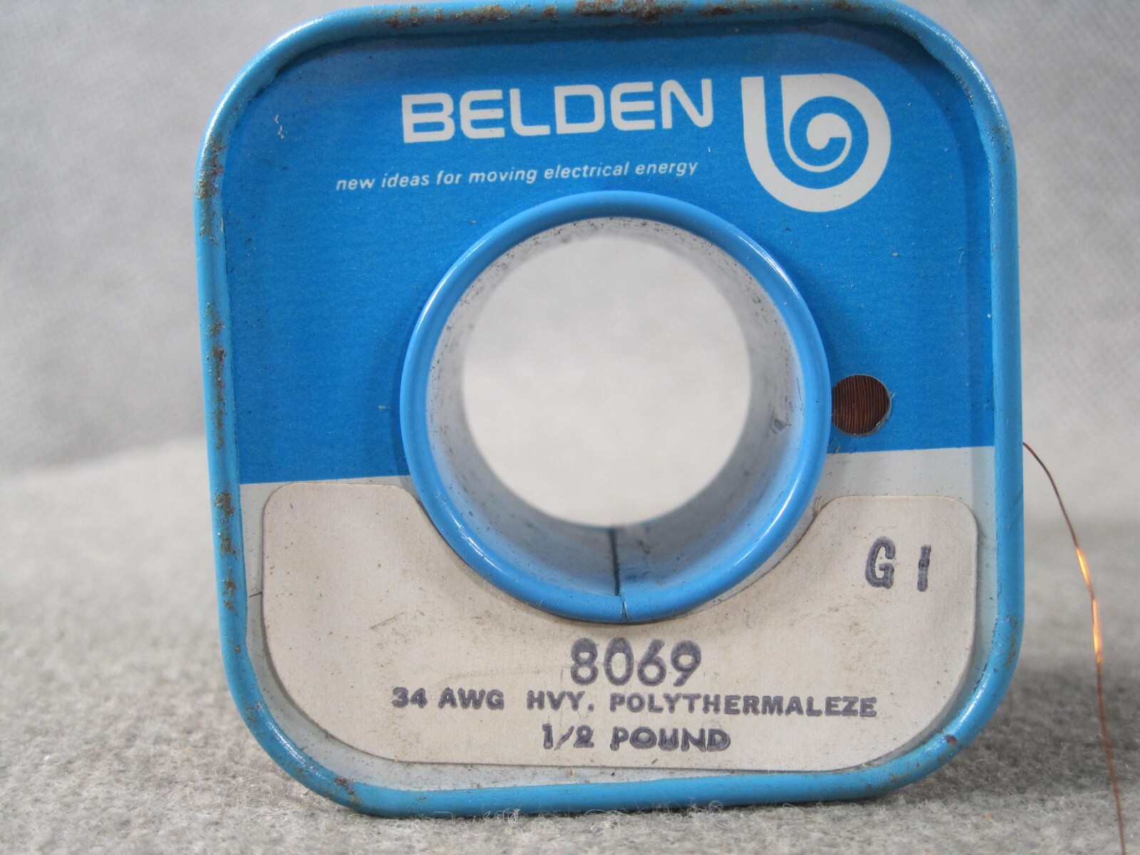 Belden Magnet Wire Lot of 4 Assorted Rolls As Listed Pictured and Weighed.
