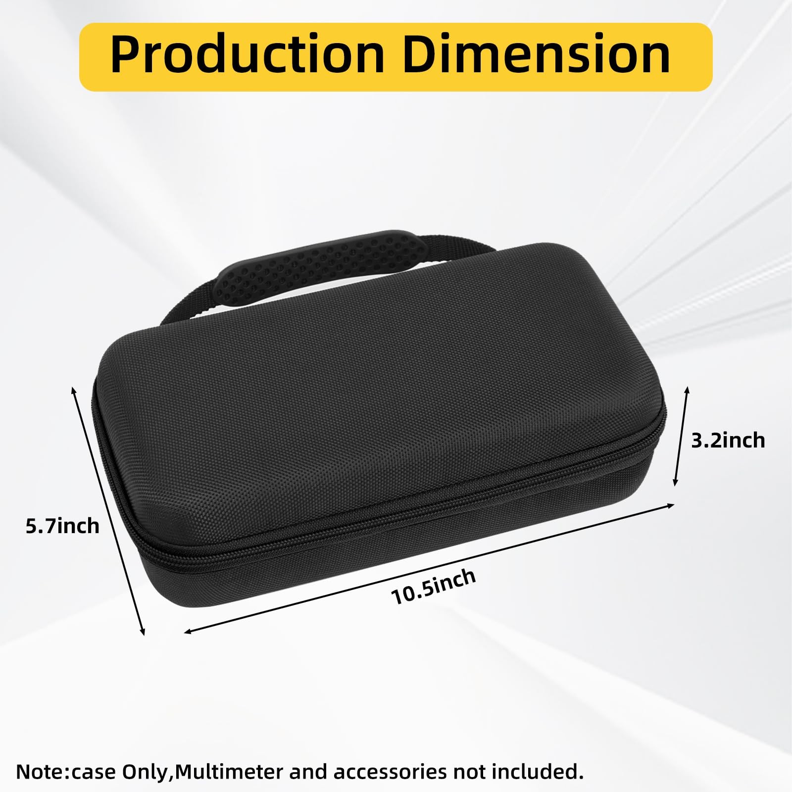 Carrying Case for Fluke 789/ 787B/ 787/287/ 289/1587 FC/ 87-V/ 87V Max/ 88V/ …