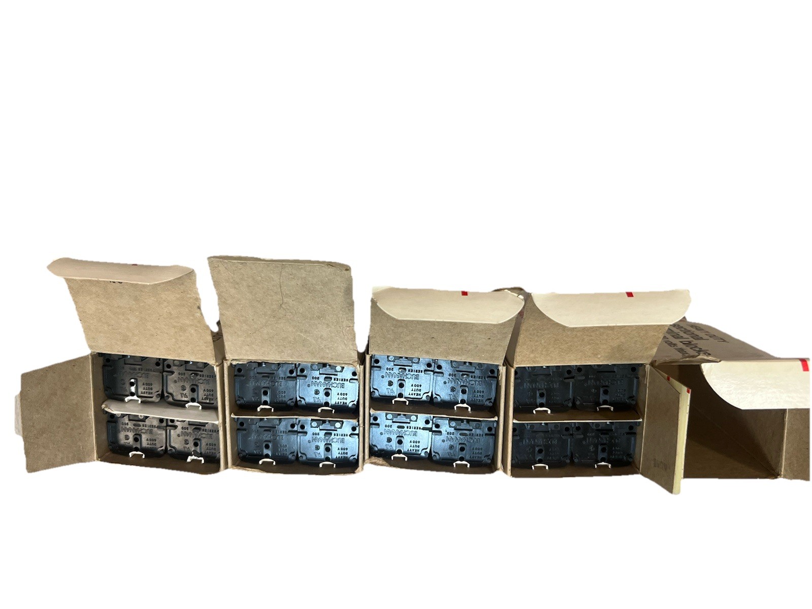 BUCHANAN 222 BU HEAVY DUTY BOX Of 40 600 VOLT SERIES 200 TERMINAL BLOCKS . NIB