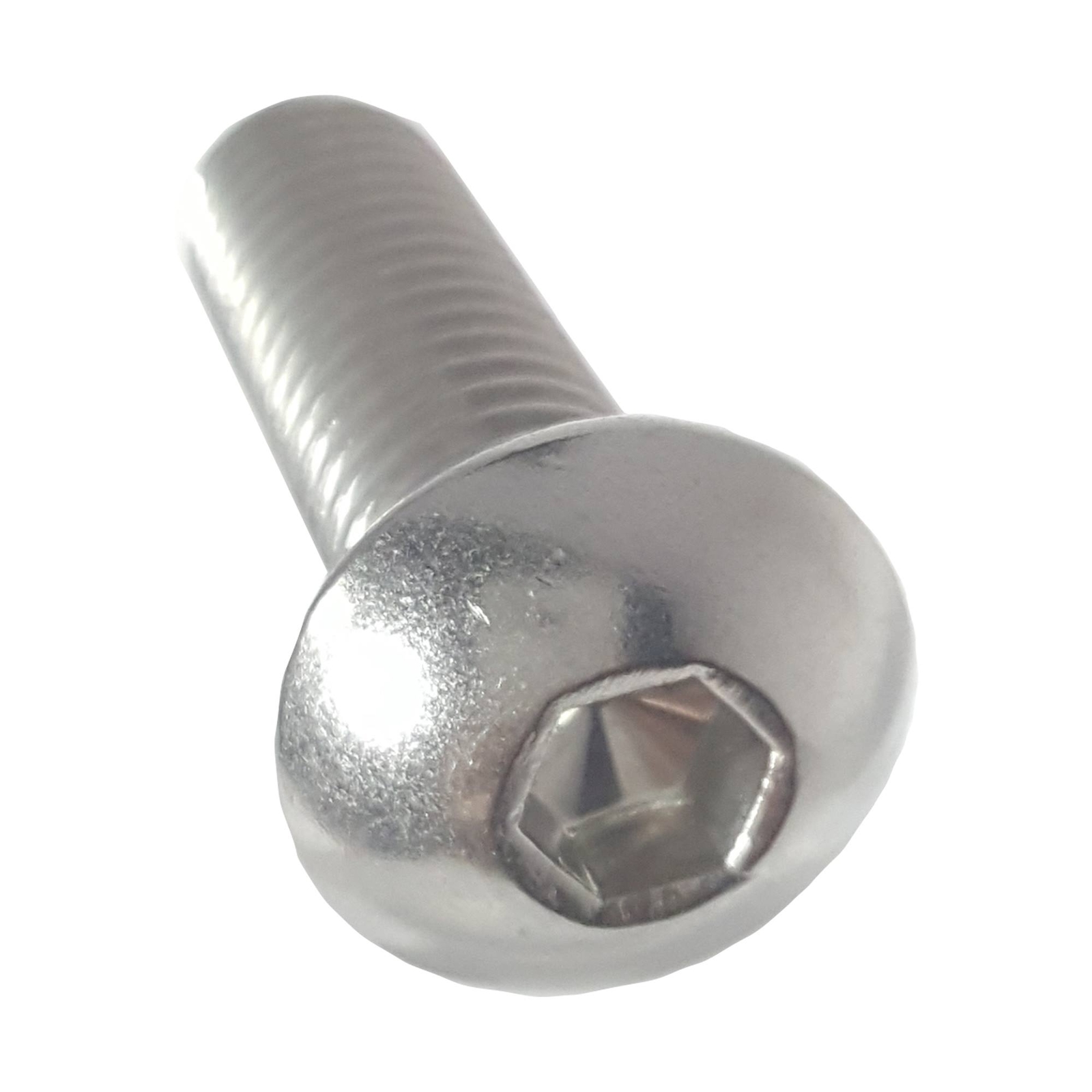 3/8-16 Button Head Socket Cap Screws Allen Hex Drive Stainless Steel 18-8 Qty 10
