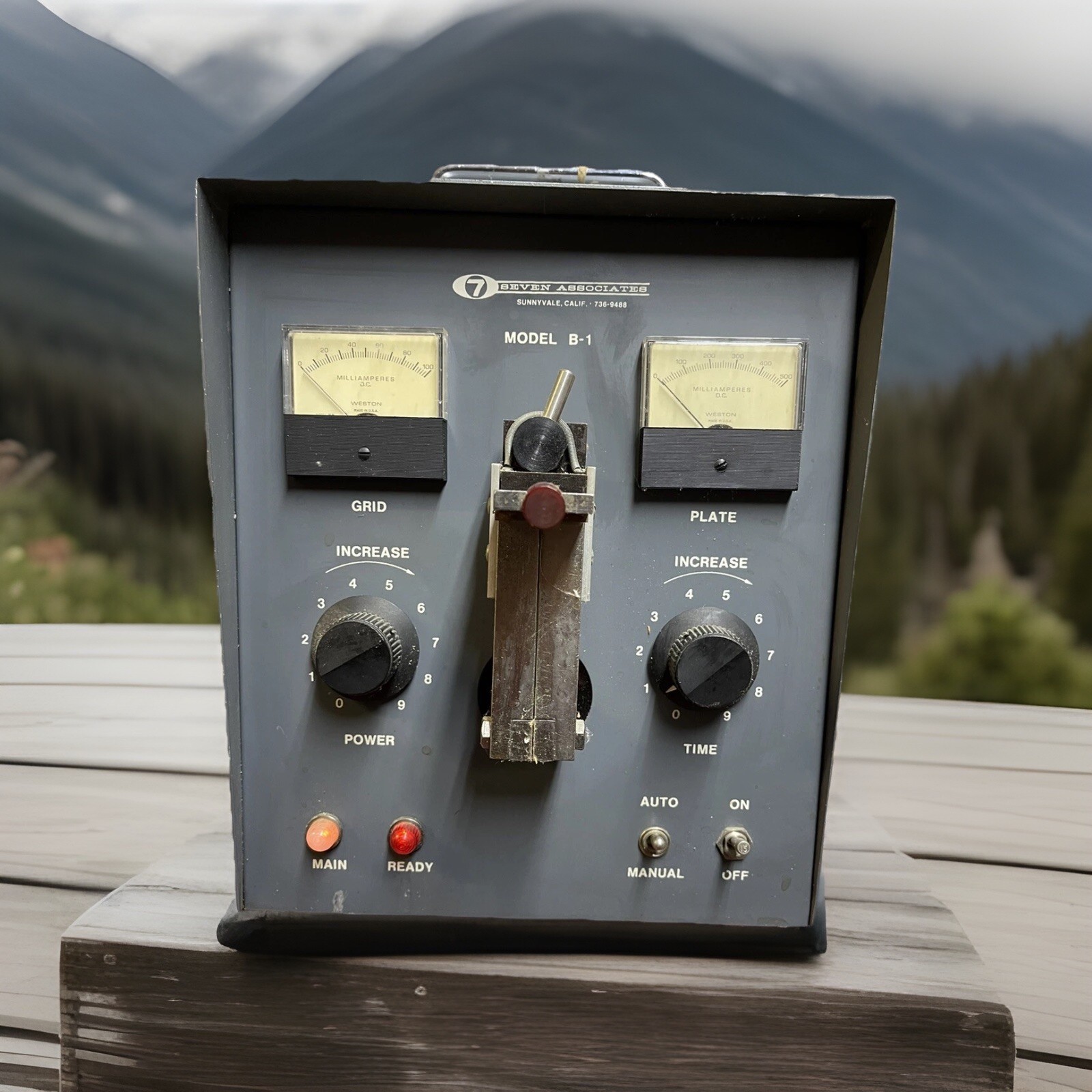 Seven Associates Model B-1 B1 Induction Heater Soldering Semi Rigid