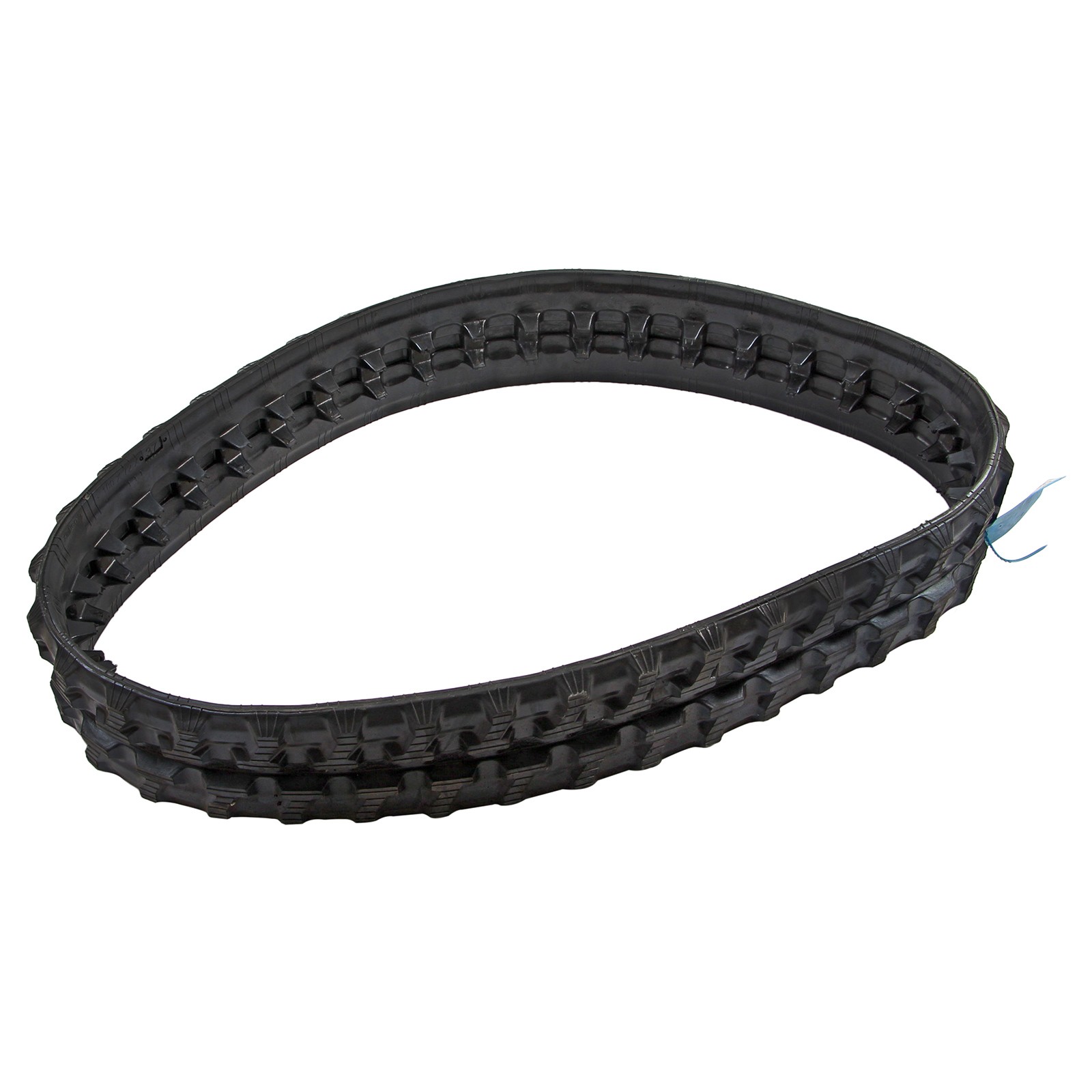 Two Pcs 180*72*37 Size Rubber Track for Mini Excavator AGT H12/ H12/ DM12-C/ H15