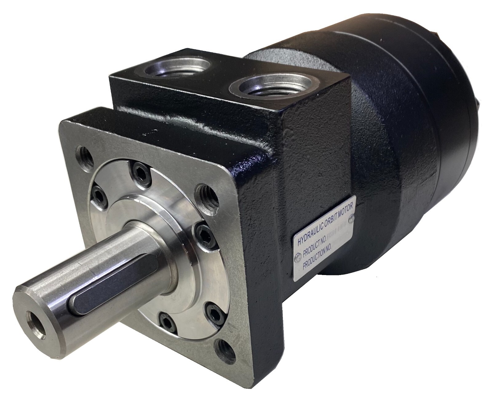 Hydraulic Low Speed High Torque Orbital Motor 4 Bolt 50-500cc 14.5gpm Bi-rotate