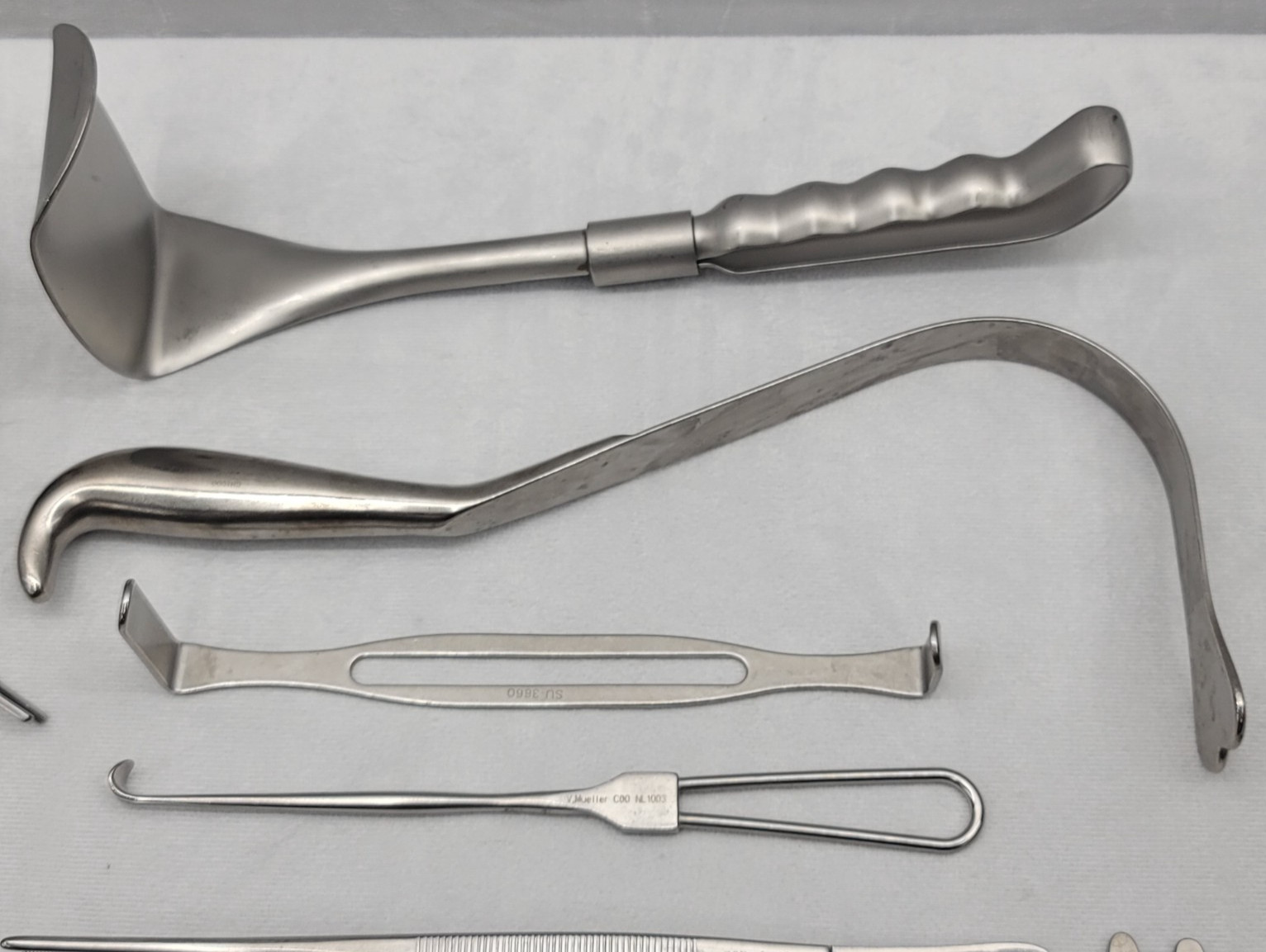 Bulk 60-Piece V. Mueller General Surgery Instruments Scissors, Needle Holders