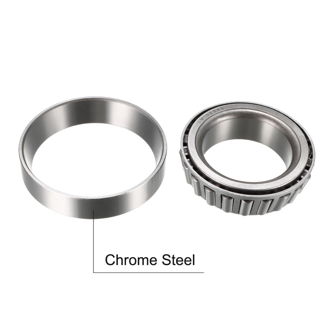 2x LM102949/LM102910 Tapered Roller Bearing Cone and Cup 1.78″ Bore 2.89″ OD