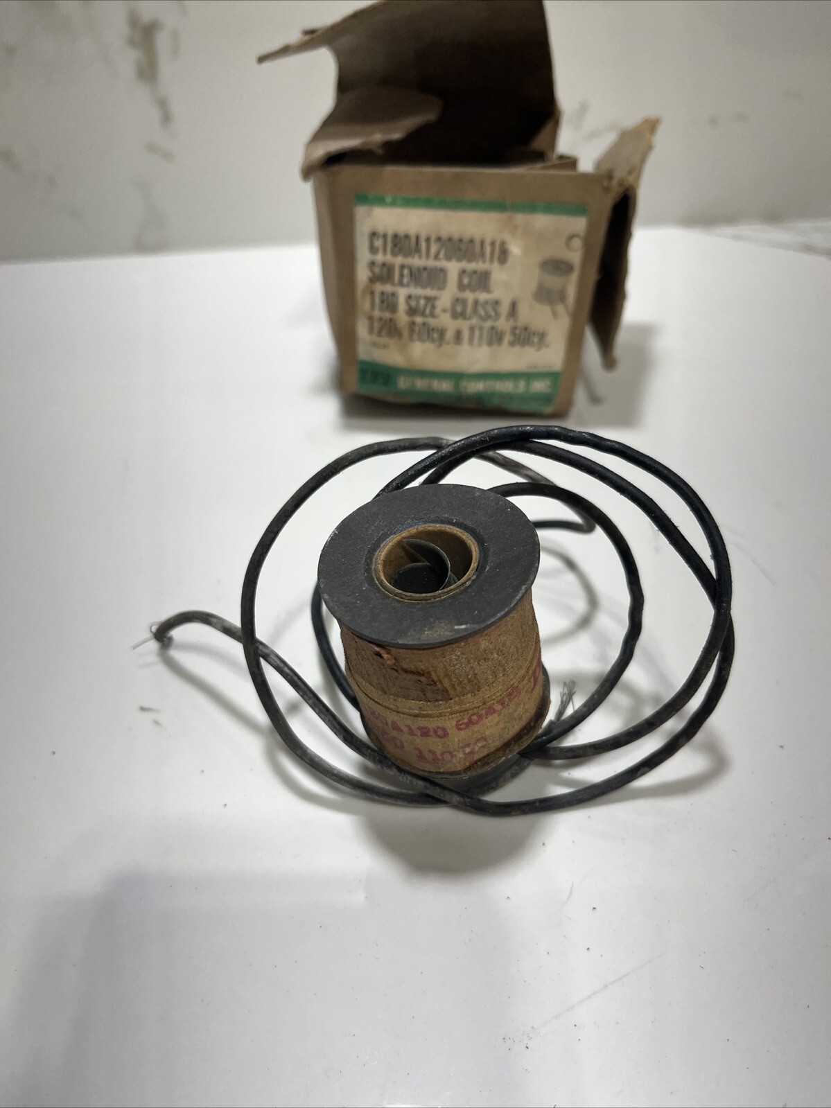 ITT Solenoid Coil C180A12060A18 NOS