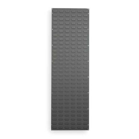 Akro-Mils 30118 Steel Louvered Panel, 18 In W X 5/16 In D X 61 In H, Gray