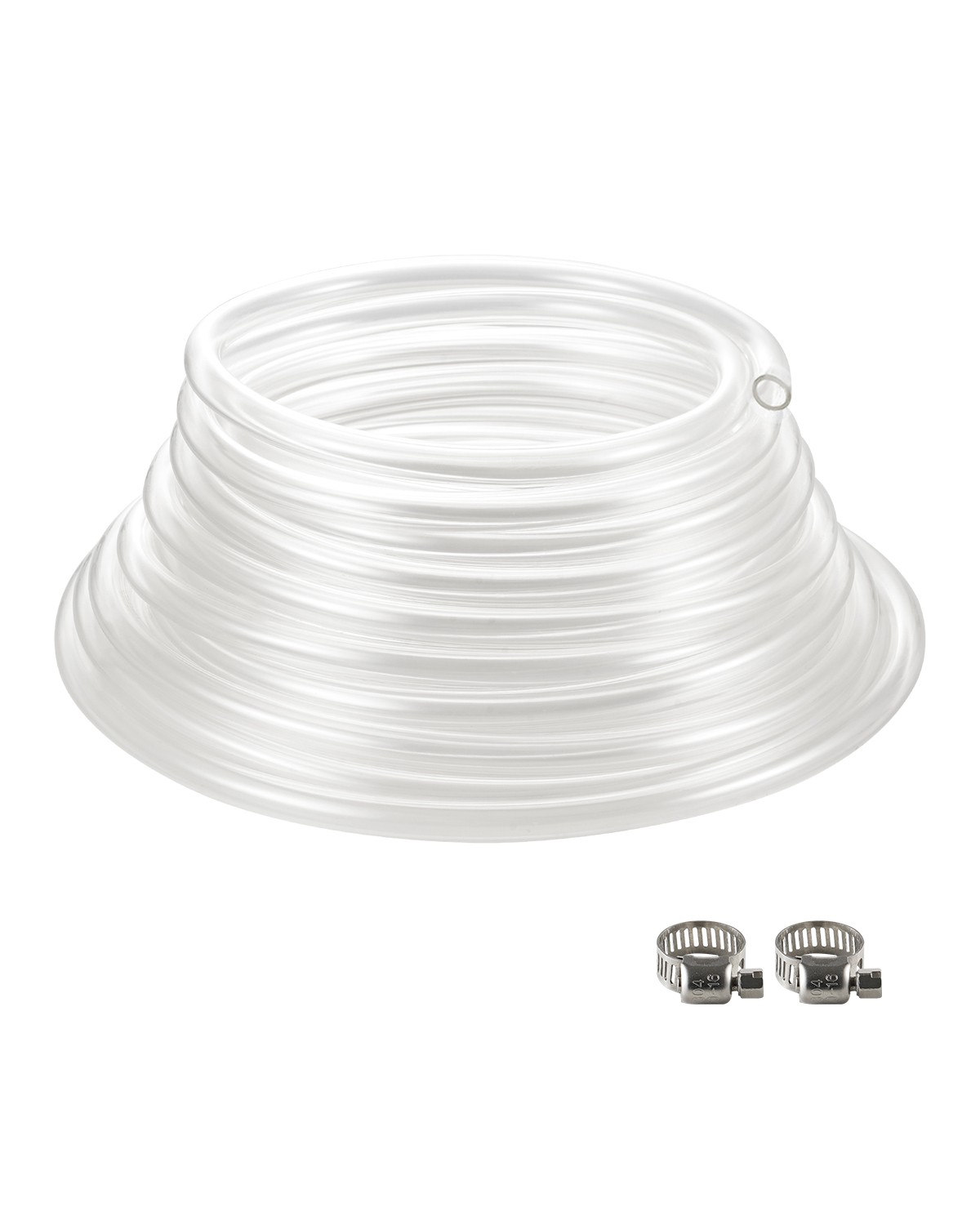 VEVOR Clear Vinyl Tubing 3/8″ ID x 1/2″ OD 50FT Plastic PVC Tubing Flexible Hose