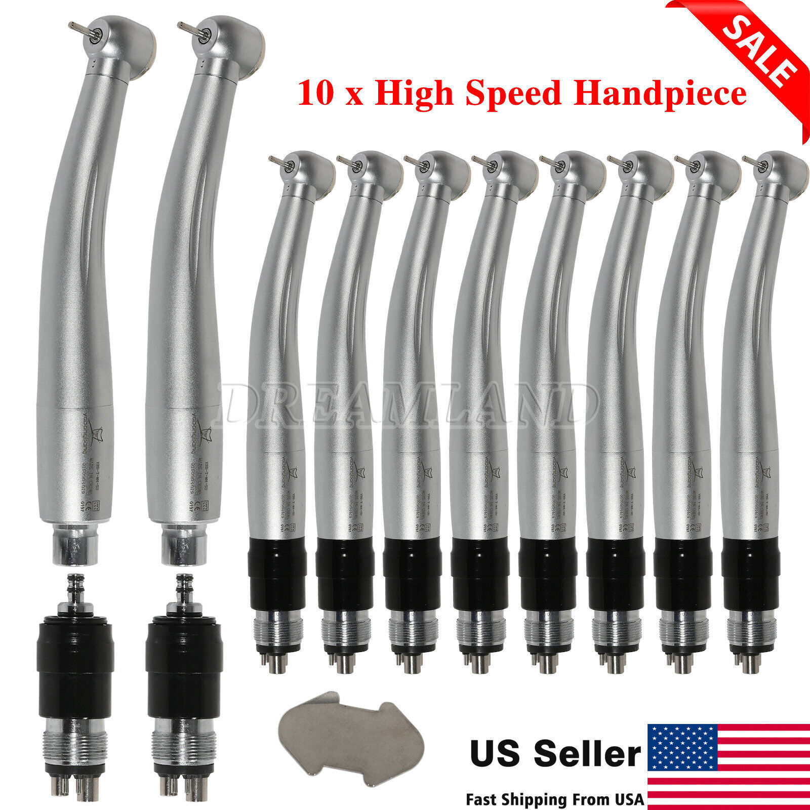 Dental High Speed Handpiece with Quick Coupler Coupling 4Hole YBNK4 NSK Style
