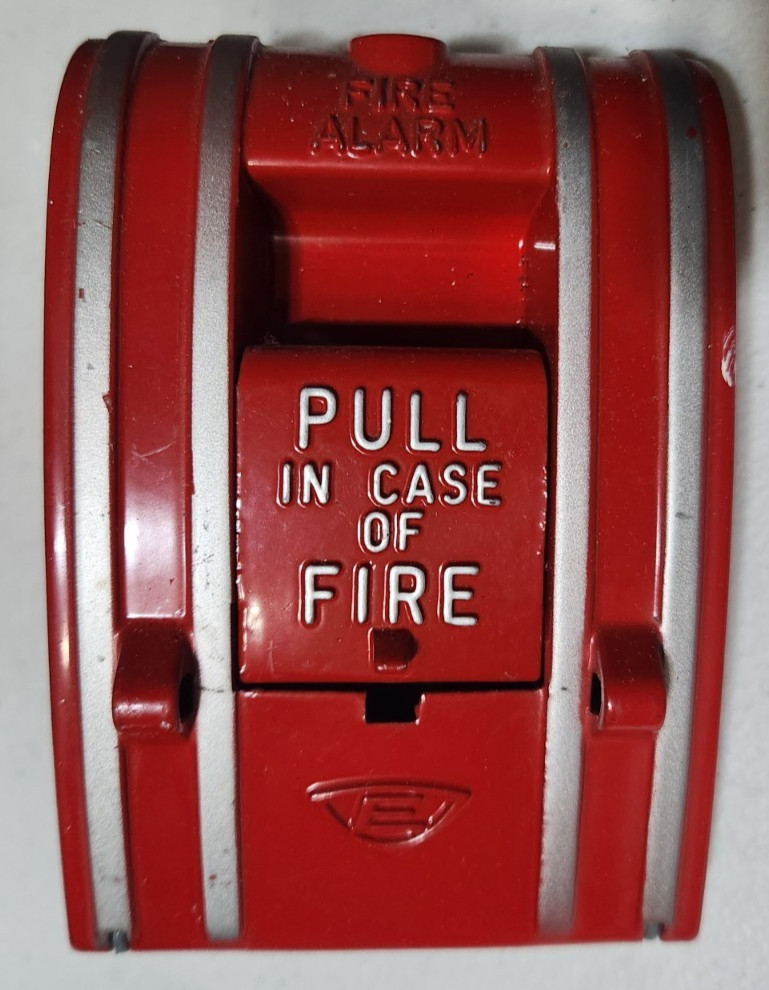 Edwards 270-SPO Fire Alarm Pull Station Red No Glass Rod Warranty Free Shipping