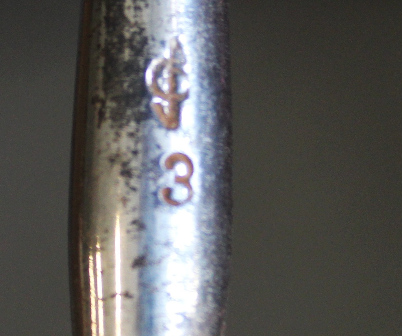 Vintage Surgical Tool Barnhill Adenoid Curette 8 3/8″ Size 3