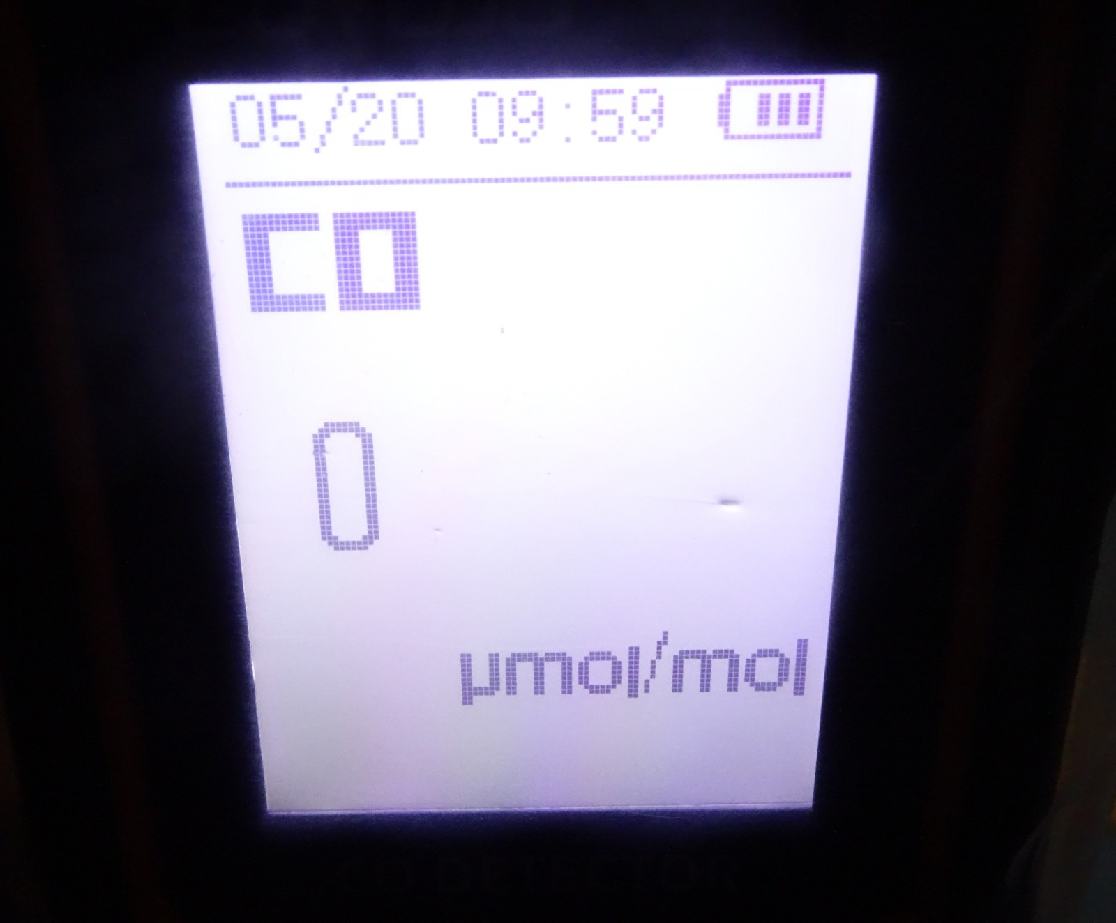 BRAND NEW = GOYOJO GAS DETECTOR MONITOR = GCO CO DETECTOR