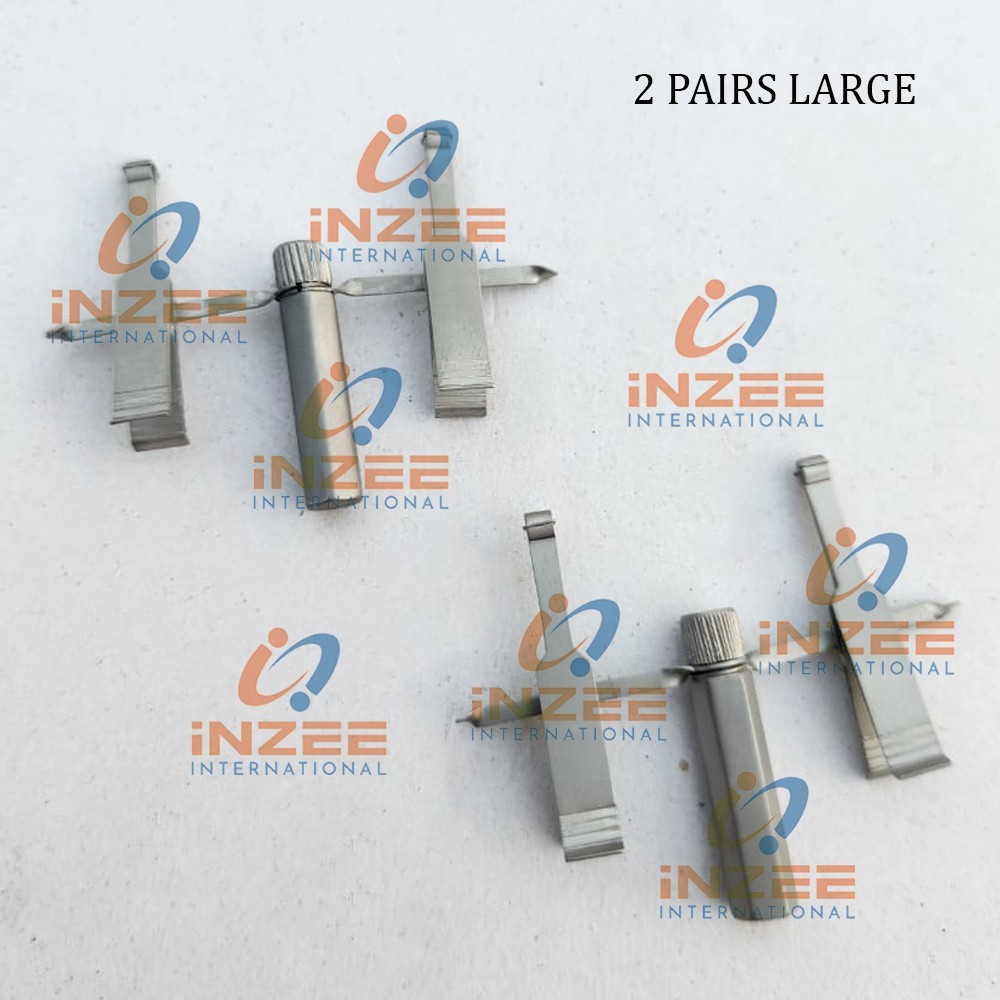 Microspike Approximator Clamp For Vasovasotomy Large Size High Quality By IZ