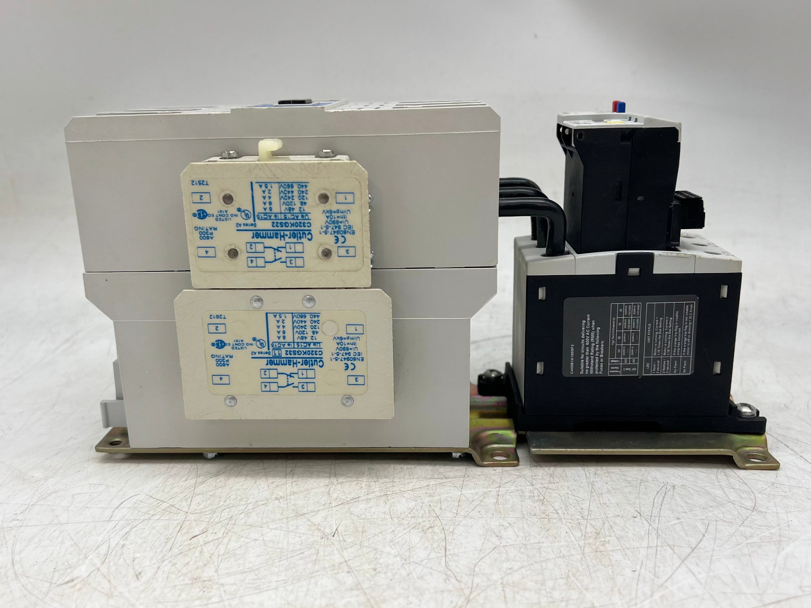 Eaton AN19KN0A5E100 Size 3 Starter w/ 120V Coil, C440B1A100SF3 EOLR (Used)
