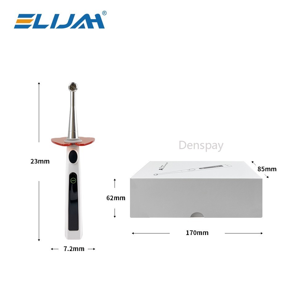Dental Cordless LED Light Cure Lamp Metal Head 1S LED Curing Light Photopolymer