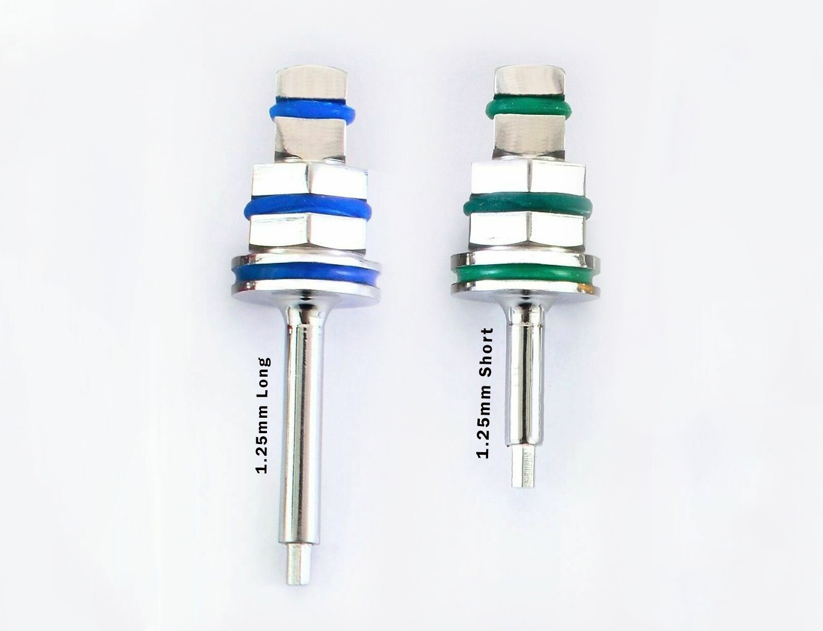 2x Dental Hex Drivers Adapter for Implant Ratchet Long & Short 1.25mm Surgical