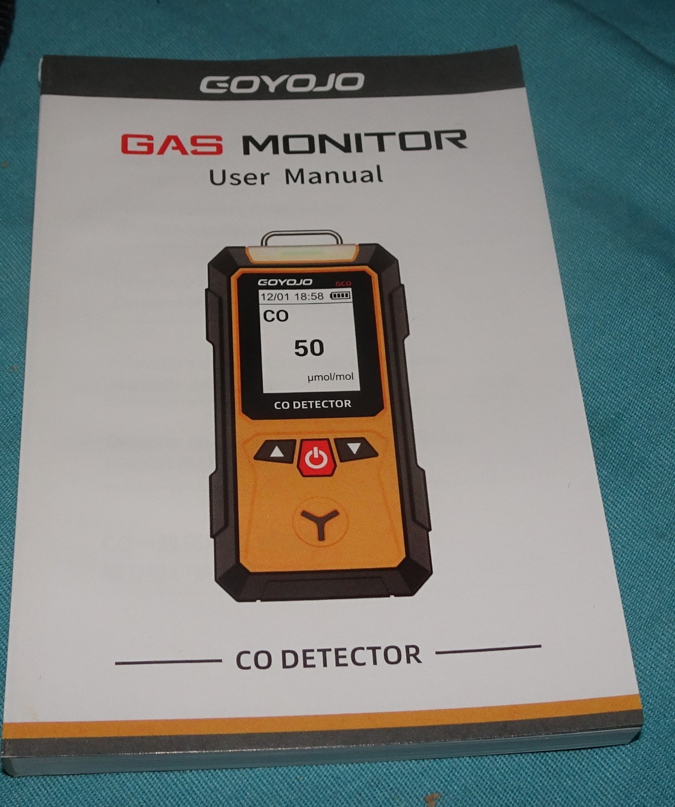 BRAND NEW = GOYOJO GAS DETECTOR MONITOR = GCO CO DETECTOR