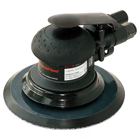 Ingersoll-Rand 4151-Hl Air Orbital Sander, 6 In Disc Dia, Palm