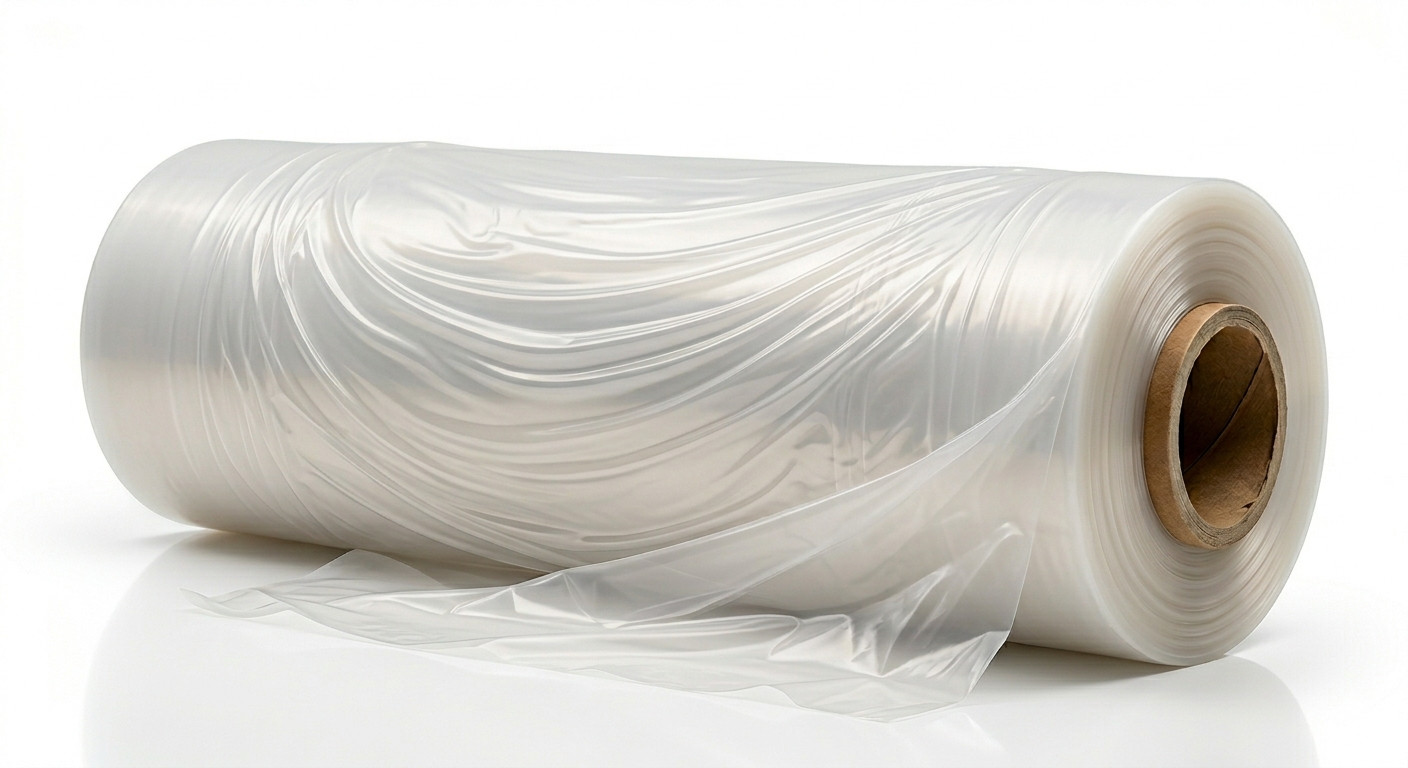 3 Mil Clear Poly Sheeting 10′ x 100′ Heavy Duty Plastic Film Roll